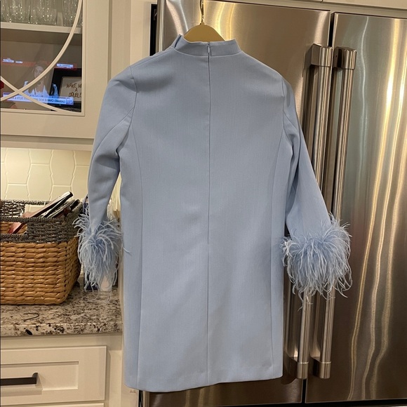 Tuckernuck Light Blue Feather Mod Ellie Dress. In perfect condition- worn once. - Picture 2 of 2